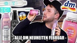 ALLE DM NEUHEITEN FEBRUAR 2025 ( SEHR KONTROVERS?)| Make Up, Pflege, Food Tipps | Maxim Giacomo