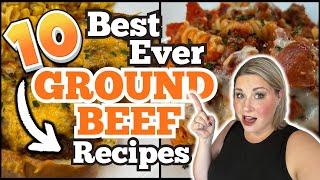 10 UNBELIEVABLE FALL GROUND BEEF RECIPES that will BLOW your MIND! | SIMPLE and AMAZING Meals!