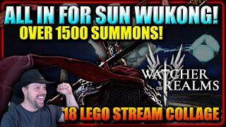 1500+ Summons for Sun WuKong - Stream Collage In Case You Missed It! | Watcher of Realms - ReCap