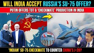 India vs China LAC Tensions : Indian Air Force Offered Su75 Stealth Fighter Jet