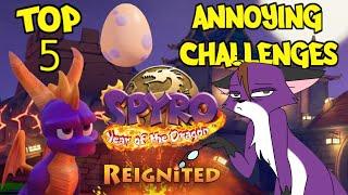 Spyro Reignited Trilogy: Top 5 WORST Egg Challenges!