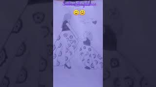 mom and daughter drawing️||creativity with Sandhya||#shorts