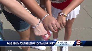 Taylor Swift's return to Chiefs Kingdom has Kansas City's Swifties buzzing