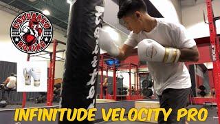 HEAVY BAG TRAINING- Infinitude Velocity Pro Boxing Gloves