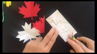 How to make a perfect Canadian flag. Simple and easy