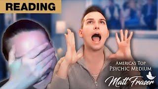 Multiple Spirits Overwhelm Psychic Medium Matt Fraser