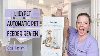 Liieypet Automatic Pet Feeder Review - Cat Tested