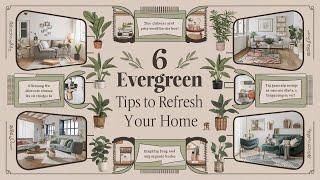 6 Evergreen Tips to Refresh Your Home! //Abir STA