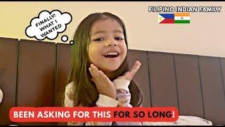 INDIA  GRABEE! ANG LALA NG NANGYARI! ANG MATAGAL NA HINIHILING! ︎Filipino Indian Family