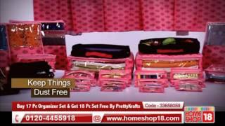 Homeshop18.com - Buy 17 Pc Organizer Set & Get 18 Pc Set Free By PrettyKrafts