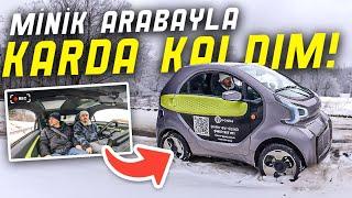 Mikro Elektrikli ARABA ile KARLI DAĞLAR ! | XEV Yoyo