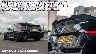 Install Guide: TRE ID-01 Spoiler (G87 M2, G42)