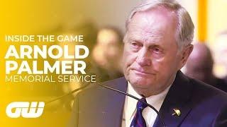 Arnold Palmer Memorial Service With Words From Jack Nicklaus & Grandson Sam Saunders | Golfing World