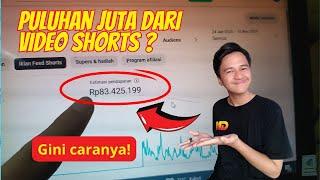 Cara Membuat Youtube Shorts dari Nol sampai Gajian Belasan Juta!