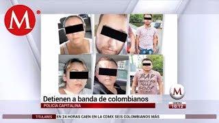 En 24 horas caen en la CdMx seis colombianos más