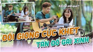 MÀN HÁT DỞ ĐỔI GIỌNG CỰC KHÉT KHIẾN GÁI XINH KHEN RÍU RÍT VÀ CÁI KẾT ẤM LÒNG!