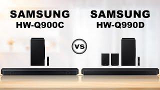 Samsung HW Q900C vs Samsung HW Q990D Dolby ATMOS Soundbar Review