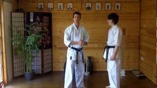 Kata Bunkai Video Tutorial 13 - Seishan (Hangetsu) Kata