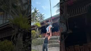 It was all fun & games until Bali swing 