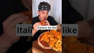 Do you sometimes wonder if Italians do all the food stuff, they tell us not to do?️| CHEFKOUDY
