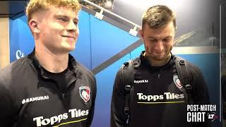 Handré Pollard | Joseph Woodward | Post-match chat | Saracens v Leicester Tigers