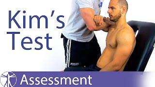 Kim's Test | Posteroinferior Labrum Lesions