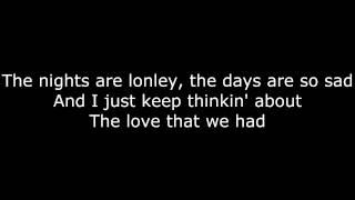 Nobody Knows - Tony Rich Project - Lyrics on Screen [HD]