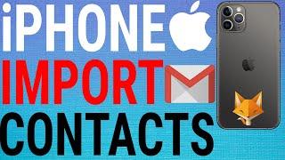 How To Import Google Contacts on IOS (iPhone / iPad)