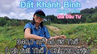 Đất Khánh Bình-  Khánh Vĩnh giá rẻ