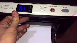 The Samsung scx-3200 is a red light mistake. How to reset the Samsung scx-3200. Samsung toner refill