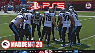 EA Sports Madden NFL 25  | Carolina Panthers vs Kansas City Chiefs Gameplay