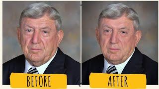 Reduce Signs of Aging in a Photograph using Photoshop 2021