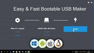 *EASY* Make a Bootable USB Flash Drive (2019) - Windows, Linux, Android & Mac OS