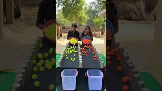 Amazing ball role funny family challenge #shorts #game