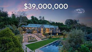 Touring a $39,000,000 BATMAN-Style Mansion in BEVERLY HILLS