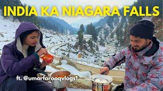 Famous Niagara Falls Of Kashmir ft. @umarfarooqvlogs1 | Kashmir Offbeat Trip | Travel With Afiya