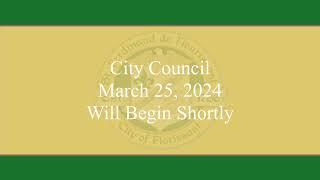 City of Florissant Council Meeting 3-25-24