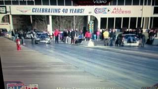 Steven Leerentveld Racing nmca drag radial mustang