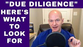 Tax Sale Due Diligence  - The "Simple" & Detailed Versions