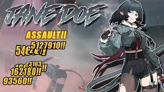 Jane Doe - M6 ASSAULT !! Team Showcase ! 105M Damage In Inferno Reap ! | [ZZZ] Zenless Zone Zero