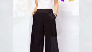 Combinación Culottes OUTFITS  moda casual 