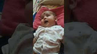 2 months baby talking @ mishika