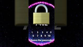 Guess the passcode