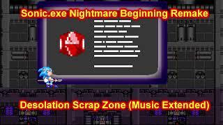 Sonic.exe Nightmare Beginning Remake - Desolation Scrap Zone (Music Exe-tended)