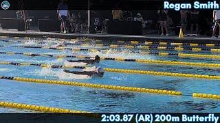 Regan Smith's 2:03.87 200m Butterfly (Former American Record)