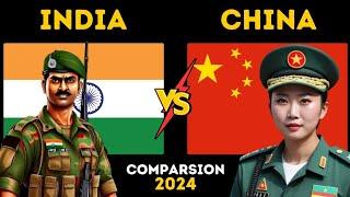 India vs China: Military Power 2024 || Military Comparison || World Defense Data