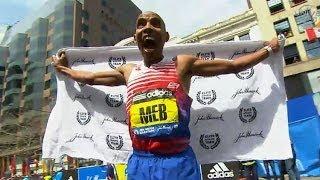 Meb Keflezighi wins 2014 Boston Marathon - Universal Sports