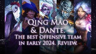 The Best Offensive Team of All Time. Qing Mao & Dante. Review at Max Levelling | Hero Wars Mobile