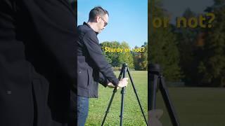 Is This Travel Tripod Actually Sturdy?  #peakdesign #tripod #cameragear