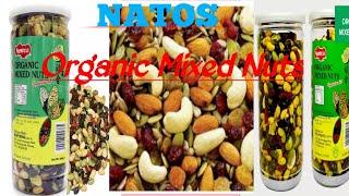 NATOS Organic mixed nuts||সাস্থ সচেতন সবার জন্য সুখবর ও মজার একটি খাবার||Organic mixed nuts||